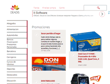 Tablet Screenshot of deadis.com